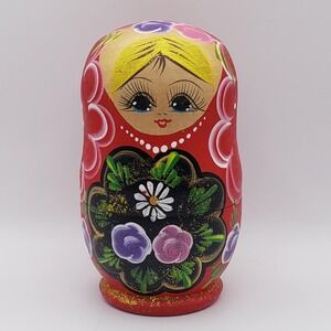 Vintage Hand Painted Russian Nesting Doll - Only 1 Doll